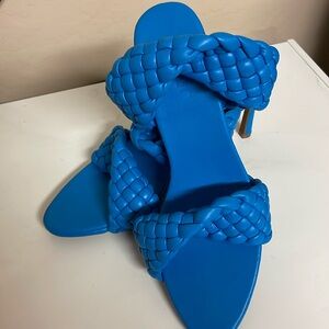 Beautiful blue stiletto heel